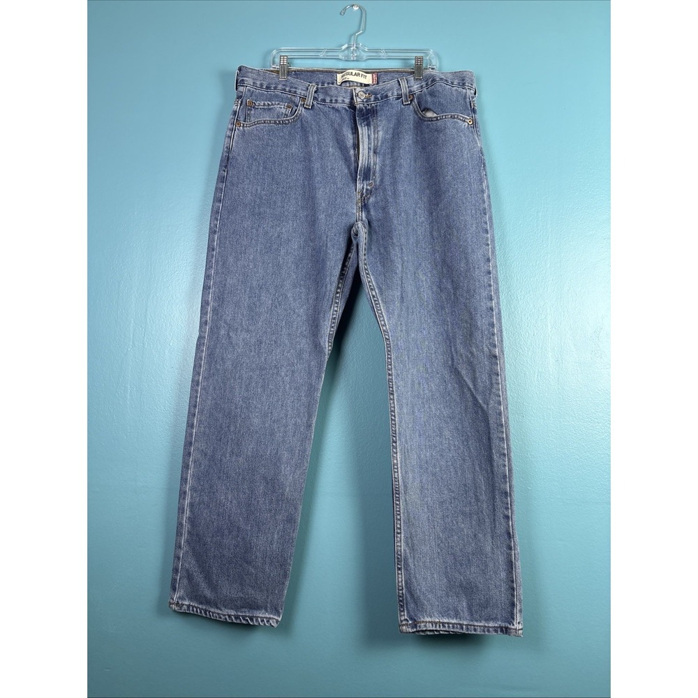 VTG Levi's 505 Men 40x32 Blue Regular Straight Leg Y2K 00's Denim